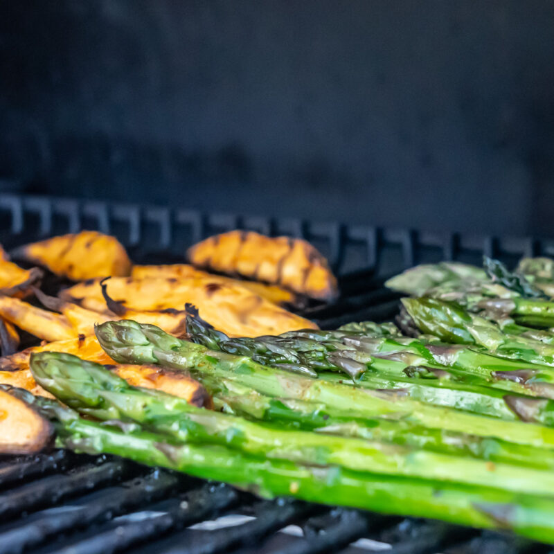 Vegetables on Traeger Grill