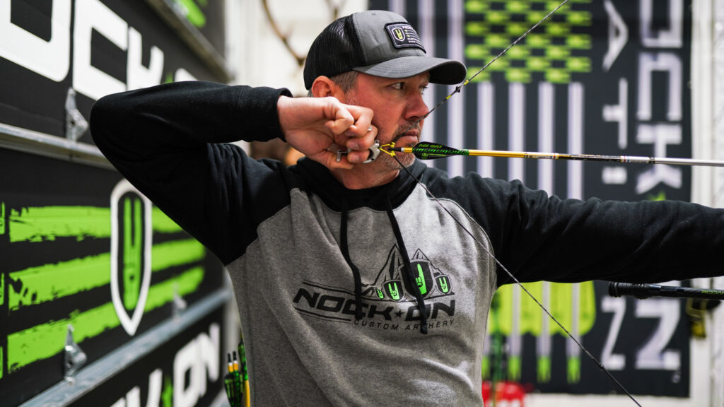 Silverback Plus Release Shot Sequence Nock On Archery