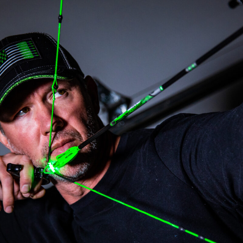 Learn how to shoot archery with both eyes open.