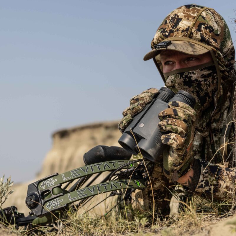 John Dudley of Nock On Archery on a spot and stalk bowhunt for antelope.