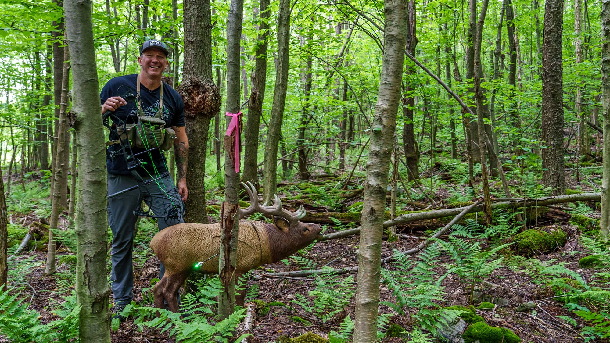 Making the Shot: 48 Yard Mini Elk in Thick Cover