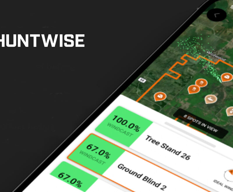 Huntwise app used for hunting.