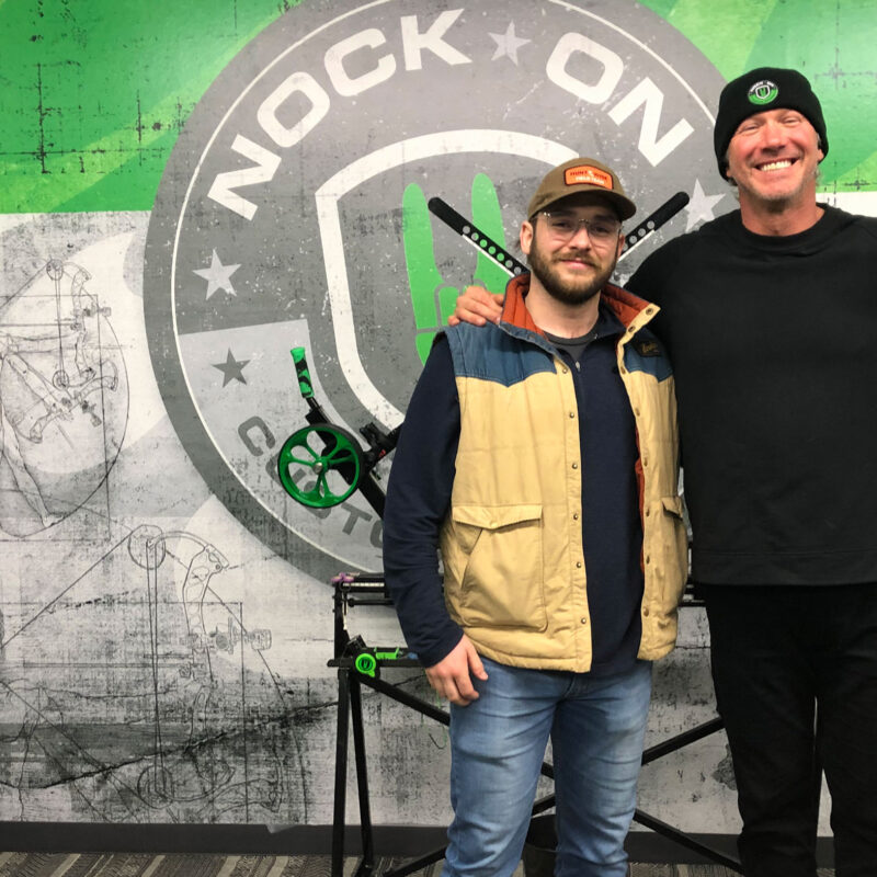 John Dudley and Matt Read from HuntWise.