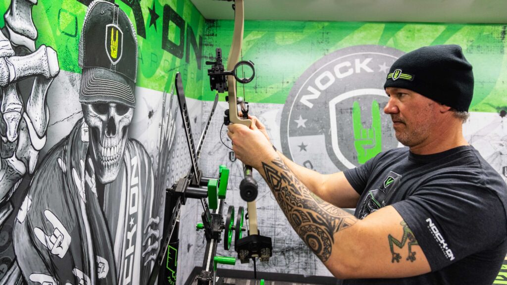 JOHN DUDLEY'S TARGET BOW SETUPS Nock On Archery