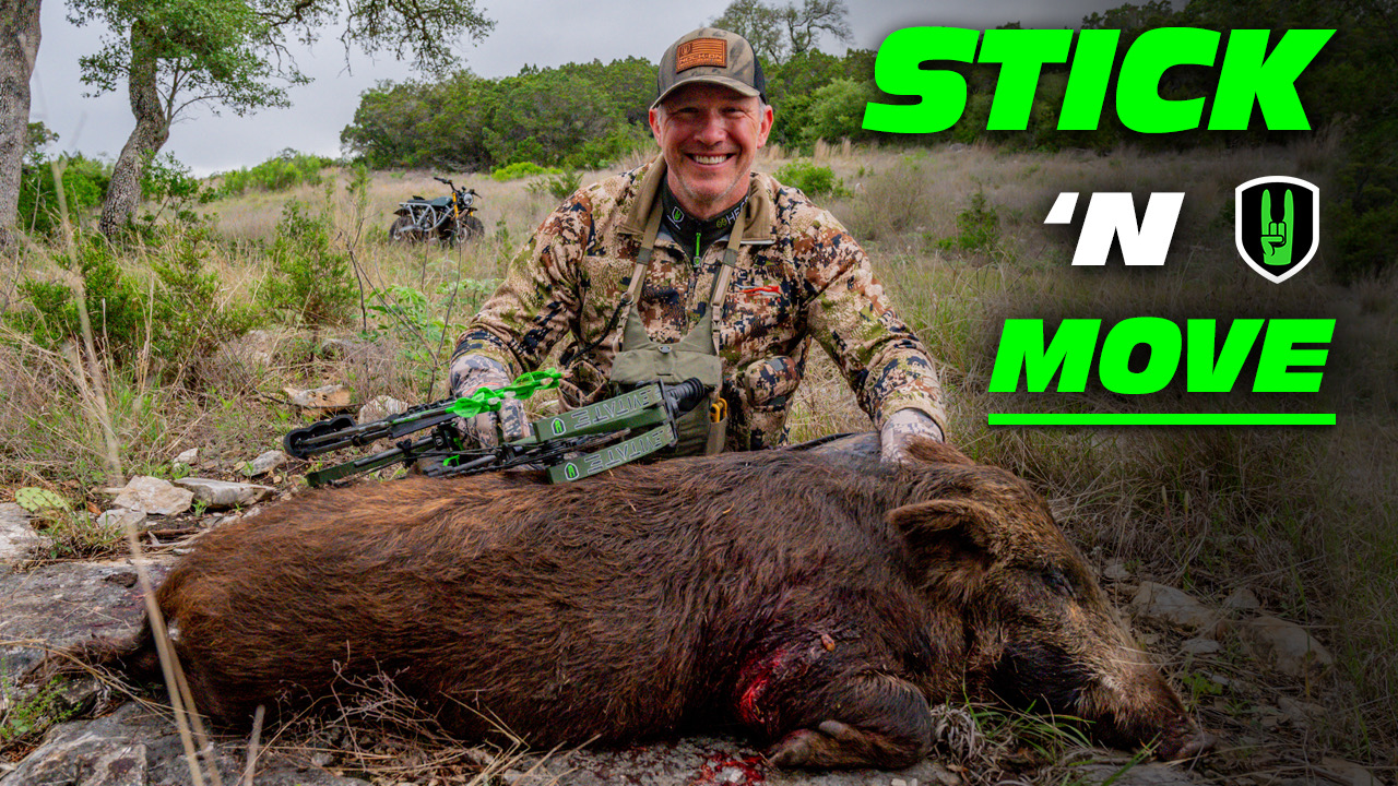STICK N' MOVE - BOWHUNTING FERAL HOGS 1 video preview