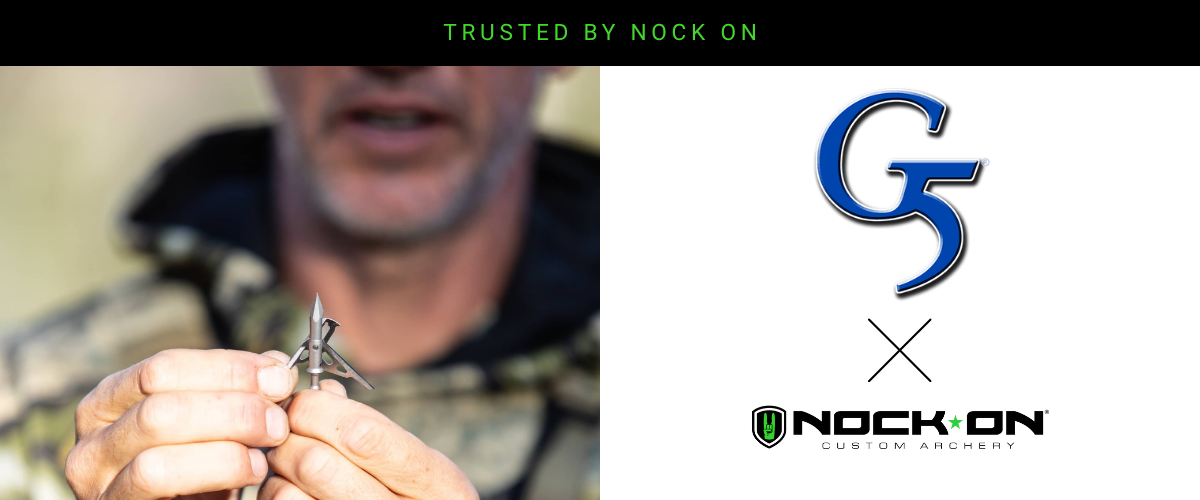 G5 Broadheads X Nock On
