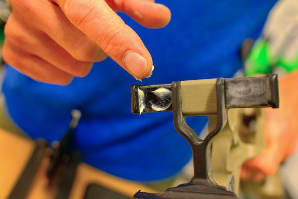 One Maintenance Trick That Makes Your Bow Dead Silent in the Field 3 front pocket lith grease