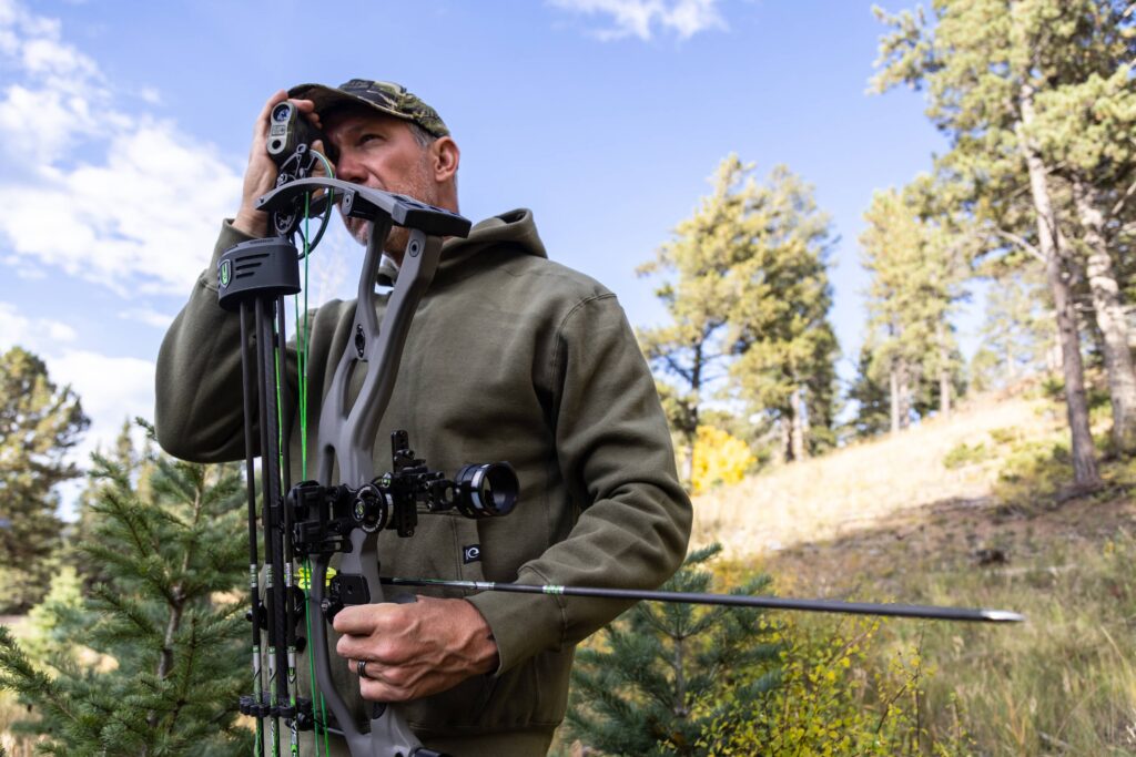 My Backyard Drills for Bowhunting Success 4 Scoping on range